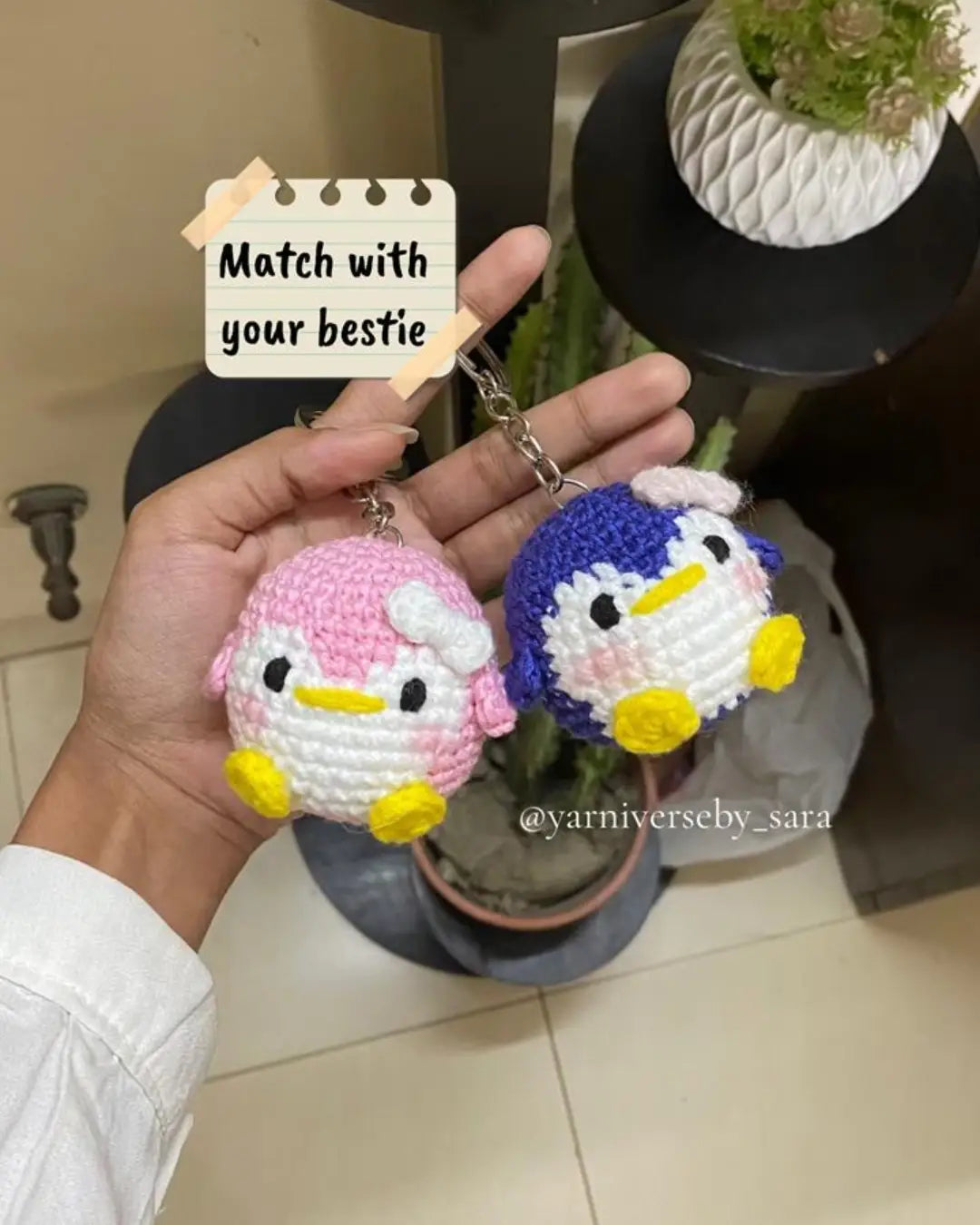 rongila best friend keychain