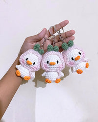 rongila ducks keychain