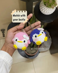 rongila best friend keychain